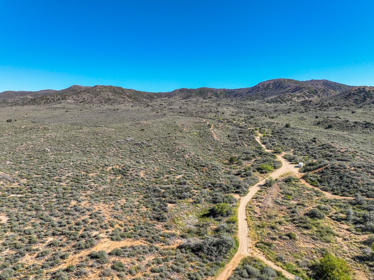 High-desert views photographed at Burro RV Park